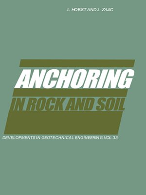 cover image of Anchoring in Rock and Soil